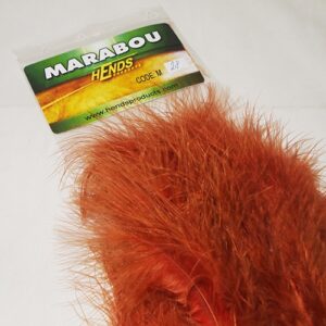 HENDS MARABOU PERJE smeđe