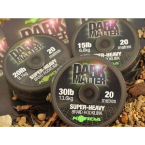 KORDA DARK MATTER HEAVY BRAID HOOKLINK
