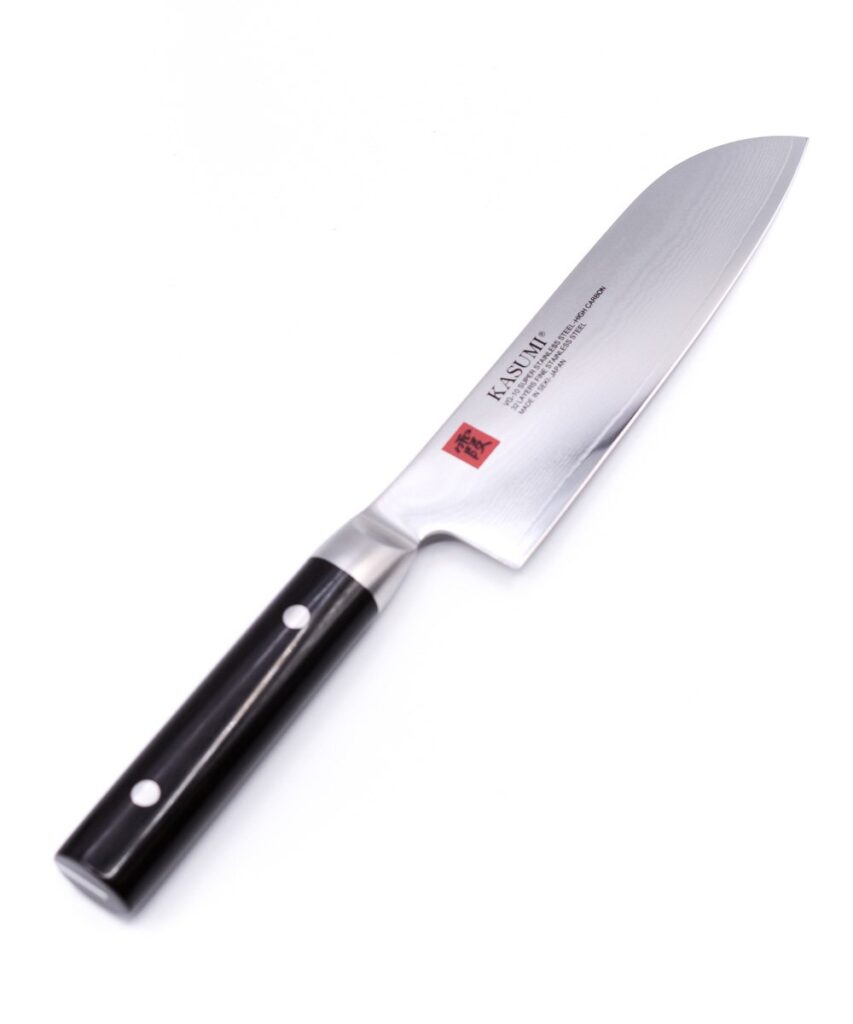 KASUMI PREMIUM DAMASCUS STEEL MADE IN JAPAN CHEF ALL PURPOSE KNIFE 18cm
