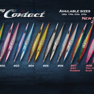 OCEANS LEGACY LONG CONTACT JIG UV+GLOW 210g