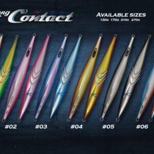 OCEANS LEGACY LONG CONTACT JIG UV+GLOW 130g