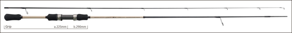 YAMAGA BLANKS LUPUS 66RS RETRIEVE/SHARPNESS 0.8-6g PE 0.15-0.5