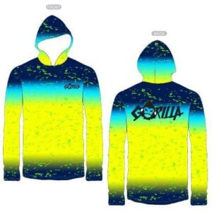 GORILLA PERFORMANCE HOODIE SHIRT DORADO