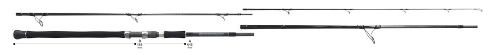 RIPPLE FISHER MONSTER IMPACT 113HH 4pc TRAVEL ROD