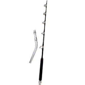 MASTFISH NEWPORT CA?A DE PIE 50LB CON PUNTA CURVA Y GUÍAS ALPS