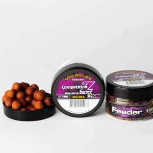 BUCOVINA CARP BAITS COMPETITION Z TINTENFISCH & PFLAUME MINI BOILIES LÖSLICH 11MM