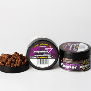CEBOS BUCOVINA CARP COMPETITION Z FEEDER WAFTERS MINI DUMBBELL CALAMAR CIRUELA 11MM 20G