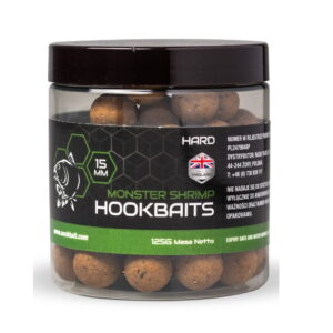 NASH MONSTER SHRIMP HARD HOOKBAITS 15MM