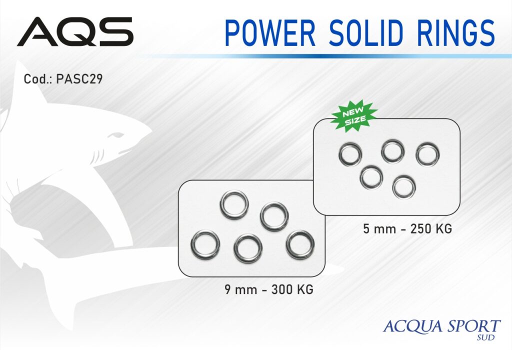 AQS POWER SOLID RINGS 12psc