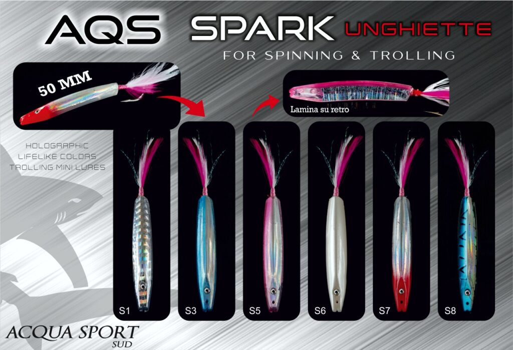 AQS SPARK TROLLING SPOON 50MM