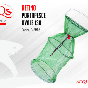 AQS OVALNA MREŽA ZA SHRANJEVANJE RIB 130CM