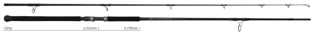 YAMAGA BLANKS BLUE SNIPER PL 106H plug 50-120g jig comf. 100g PE6