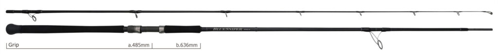 YAMAGA BLANKS BLUE SNIPER 103ML-M ALL ROUNDER jig max 80g PE3