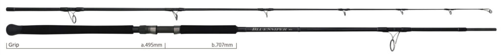 YAMAGA BLANKS BLUE SNIPER 96H ALL ROUNDER EXTREME jig max 150g plug 60-120g PE6
