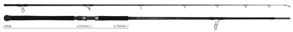 YAMAGA BLANKS BLUE SNIPER PL 109MH plug 30-80g jig comf. 80g PE4