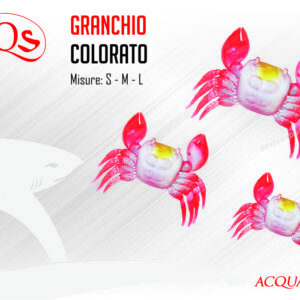 AQS SOFT SILICONE CRAB M RED