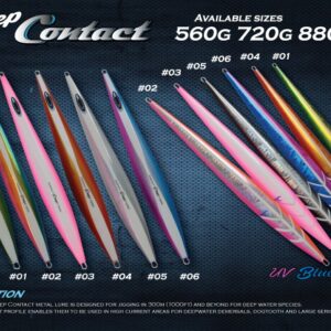 OCEANS LEGACY CONTACT JIG DEEP 560g Glow + UV