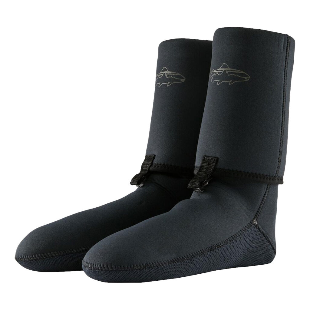 PATAGONIA YULEX WADING SOCKS WITH GRAUVEL GUARD BLK