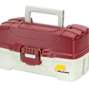 PLANO ENOTRATNA ŠKATLA ZA RIBOLOV RDEČA/SLONOVA KOST