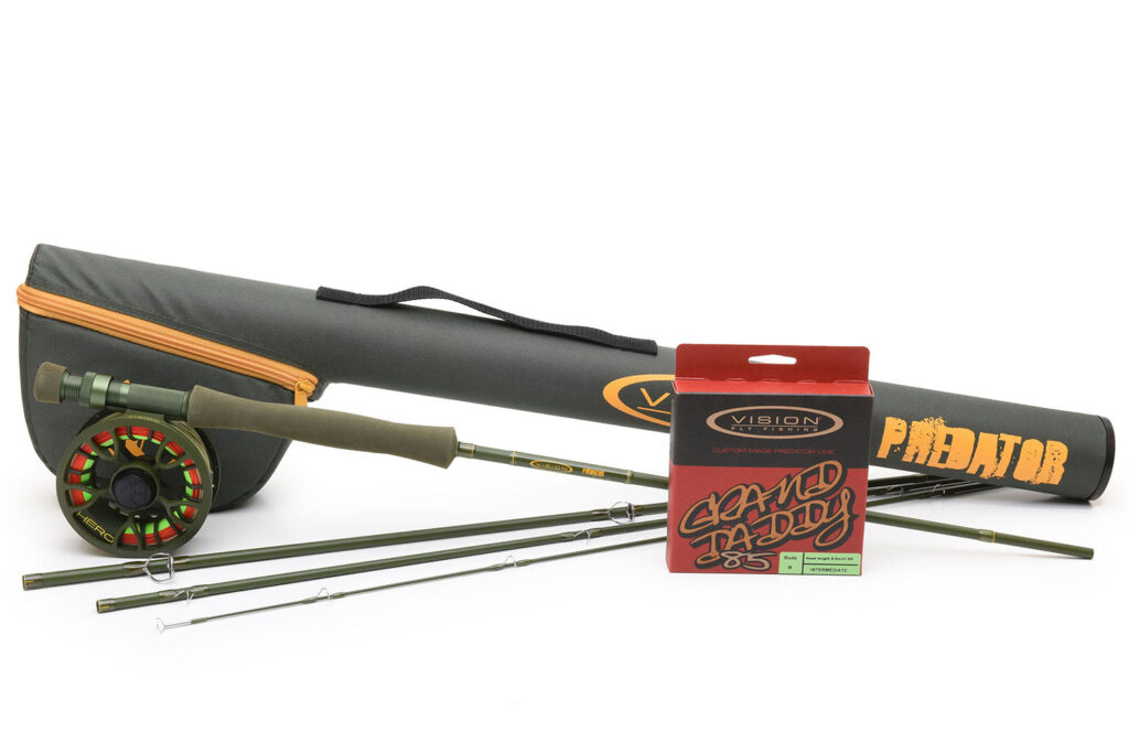 VISION PREDATOR OUTFIT 9FT #9 FLY SET