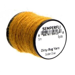 SEMPERFLI DIRTY BUG YARN #ZLATO OLIVNA