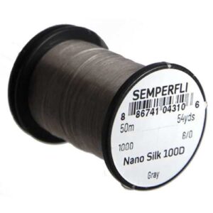 SEMPERFLI NANO SILK 100D 50m 6/0 #SIVA