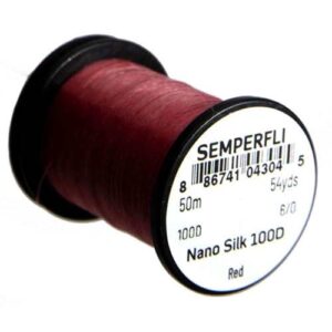 SEMPERFLI NANO SILK 100D 50m 6/0 #ROT