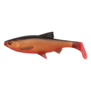 SAVAGE GEAR 3D LB RIVER ROACH PADDLETAIL 22cm 125g 2 stuks #blood belly