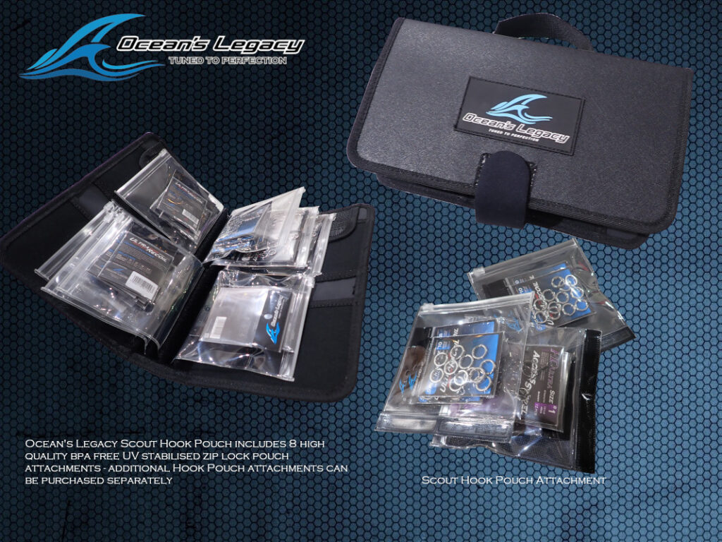 OCEANS LEGACY JIG POUCH ATTACHEMENT SLEEVES