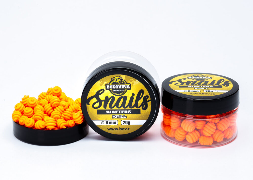 BUCOVINA CARP BAITS WAFTERS SNAILS KRILL 20G