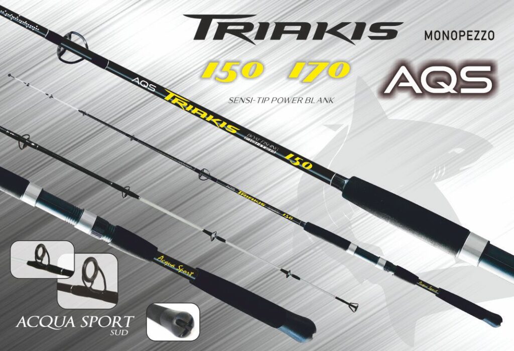 AQS TRIAKIS BOAT HEAVY BOLENTINO 1.7M 250G