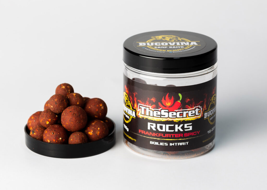 BUCOVINA CARP BAITS THE SECRET 16-20MM FRANKFURTER SPICE ROCKS