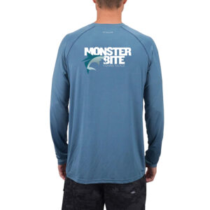 AFTCO DOLGOROKAVNA MB LOGO UPF ZAŠČITA PRED SONCEM PERFORMANCE MAJICA