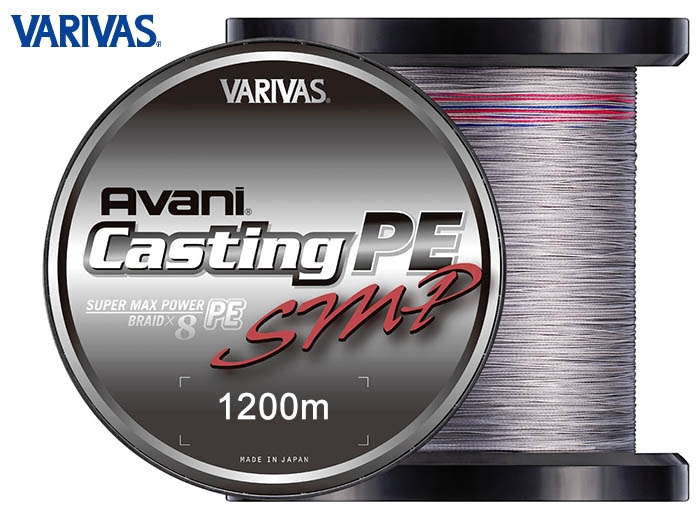 VARIVAS AVANI CASTING PE SUPER MAX POWER CONNECTED SPOOL QUANTITY PER 100M