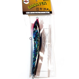 BANA PEN ROČNO IZDELAN V JAPANU POTAPLJAŠKI SVINČNIK 220MM 110G #ČRNI ABALON ČRN HRBET ROŽNATA GLAVA