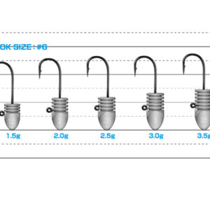XESTA BULLET RIB HEAD #6