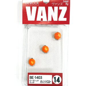VANFOOK VANZ BE BEADS HEAD EGG TROUT FLY 3 pezzi