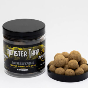 BUCOVINA CARP BAITS MONSTER TRAP CARLIG CANGREJO & BELACHAN 16-20MM SOLUBLE