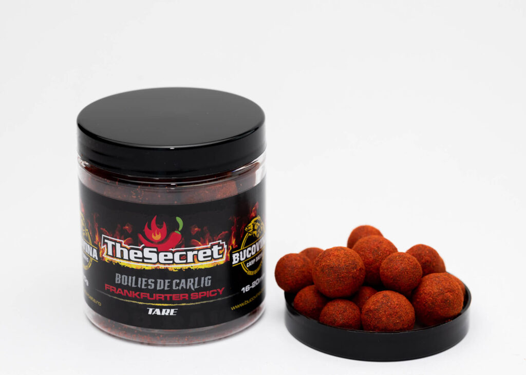 BUCOVINA CARP BAITS THE SECRET 16-20MM FRANKFURTER SPICE SOLUBILE