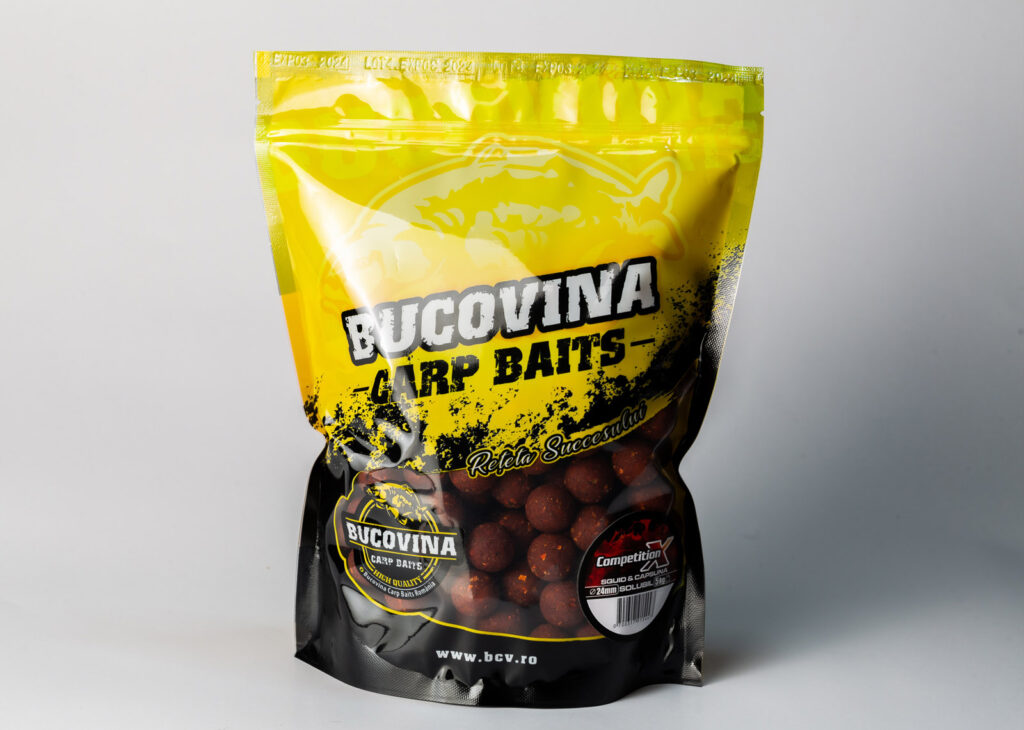 BUCOVINA CARP BAITS COMPETITION X SQUID & CAPSUNA 1KG SOLUBILE