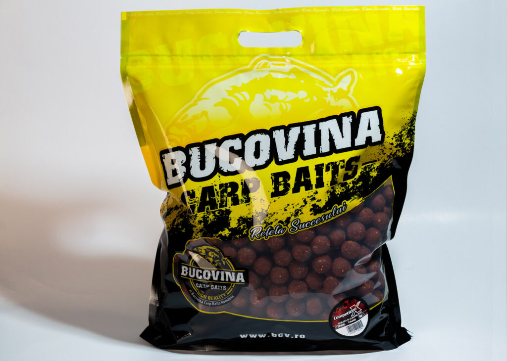 BUCOVINA CARP BAITS COMPETITION X SQUID & CAPSUNA 5KG TARE