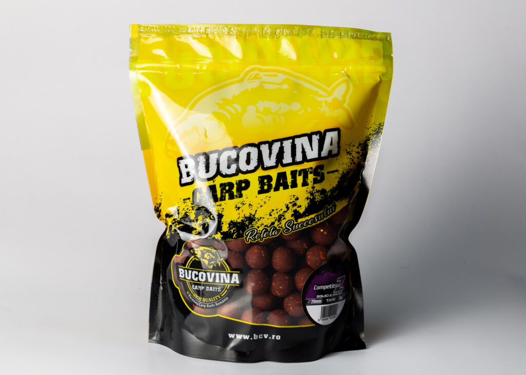BUCOVINA CARP BAITS COMPETITION Z SQUID & PRUNA 1KG SOLUBILE