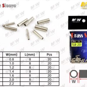 JLC M&W MANICOTTO IN OTTONE 20 PEZZI
