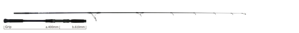 YAMAGA BLANKS BLUE SNIPER 74/3 rgd-MODE 30-60g max.PE2-3