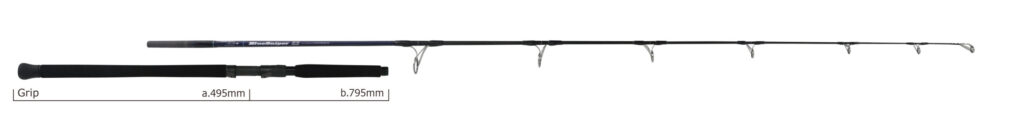 YAMAGA BLANKS BLUE SNIPER 81/10 TRQ-MODE 60-180g max.PE10 17kg