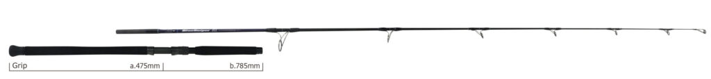 YAMAGA BLANKS BLUE SNIPER 83/6 FLX-MODE 45-140g max.PE6 12kg