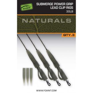 FOX NATURALS SUBMERGE POWER GRIP LEAD CLIP RIGS