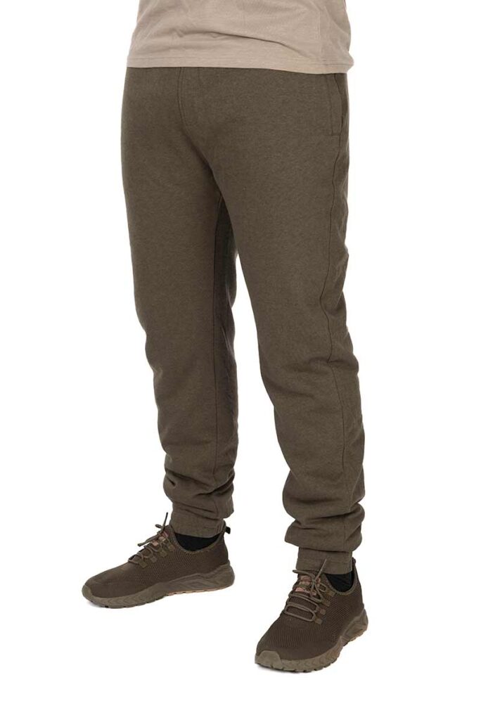 FOX COLLECTION SHERPA LINED JOGGER BLACK/ORANGE