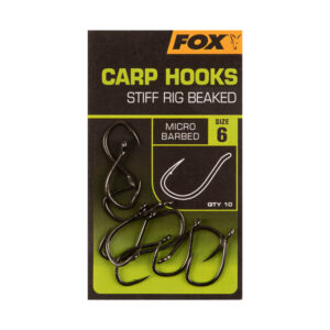 ANZUELO FOX CARP STIF RIG micro barb