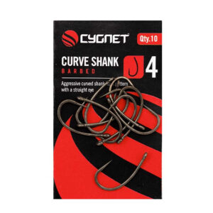 Amo CYGNET CURVE SHANK BARBATO 10 pezzi